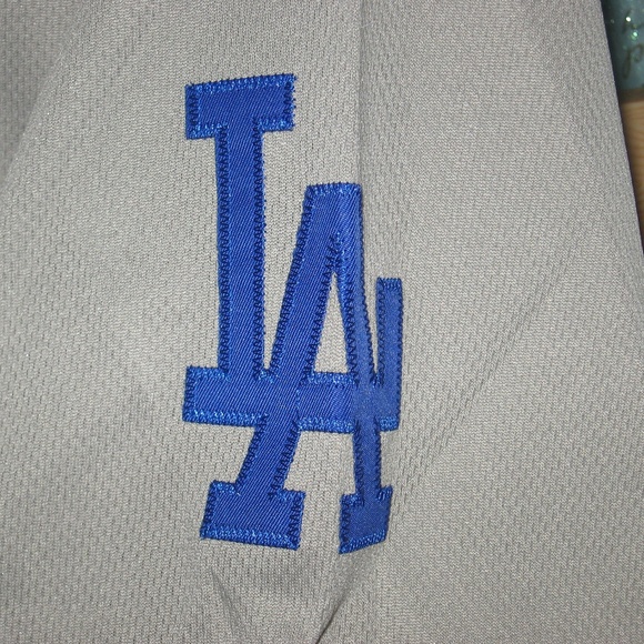 NEW LOS ANGELES DODGERS #32 SANDY KOUFAX COOL BASE XL GRAY REPLICA JERSEY - Picture 5 of 8